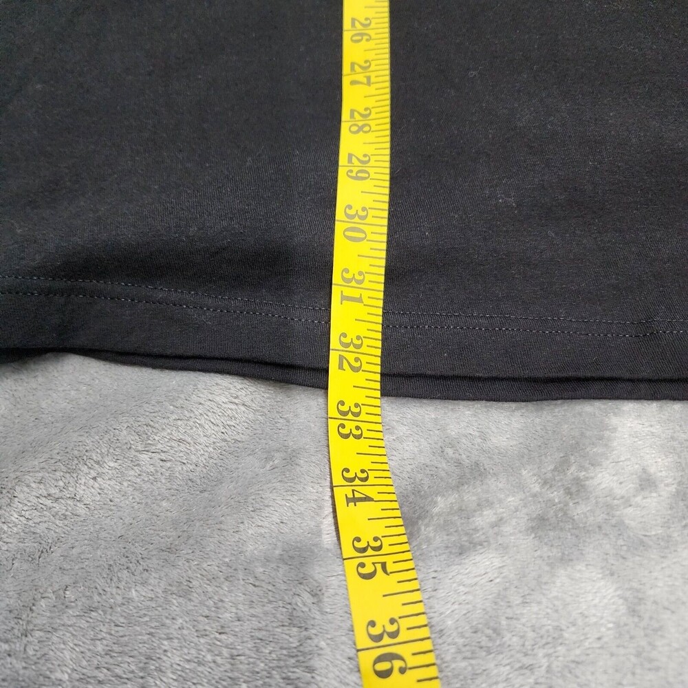 Looney Tunes Shirt Men's Black Short Sleeve Thats All Folks Graphic Size 2XL - Picture 6 of 9